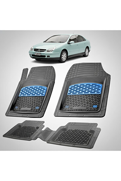TEAMCAR Πατάκια Μοκέτας Citroen C5 Sedan Συμβατά με Facelift 2001-2004 |   Μπλε