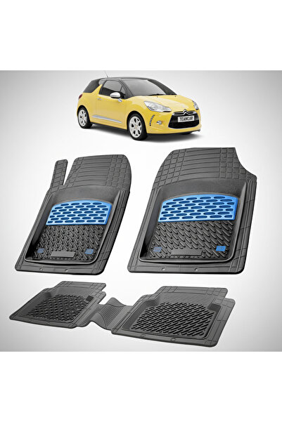 TEAMCAR Πατάκια Μοκέτας Citroen DS3 Hatchback 3 Πόρτες Προ-αναδιαμορφωμένο Συ...