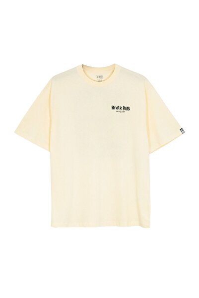 Salty Crew RIVER RATS Μπλουζάκι SS Διαφανές Κίτρινο Μ