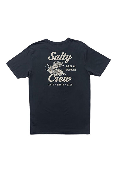 Salty Crew BAIT & TACKLE ΒΙΝΤΑΤΖ T-SHIRT ΒΙΝΤΑΤΖ ΜΑΥΡΟ S