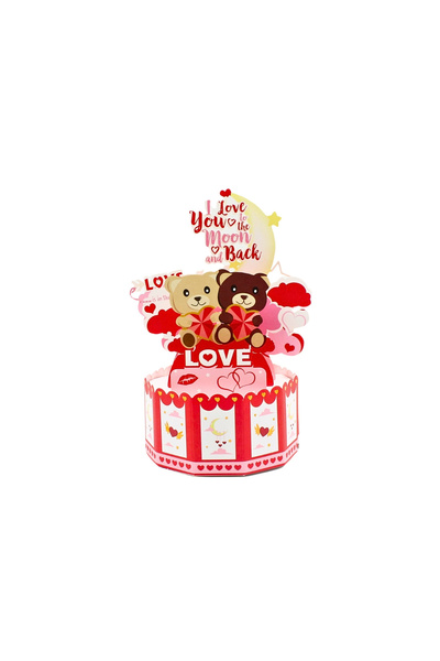 Gift Design Μαγικά Αναδυόμενα Ειδώλια Αγάπης από Χαρτί "