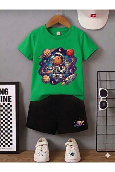 Nice Clothes ΚΑΛΟΚΑΙΡΙΝΟ ΠΑΙΔΙΚΟ ΜΠΛΟΥΖΑΚΙ ΚΑΙ ΣΟΡΤΣ UNISEX (ΜΕ ΣΤΑΜΠΑ SPACE ...