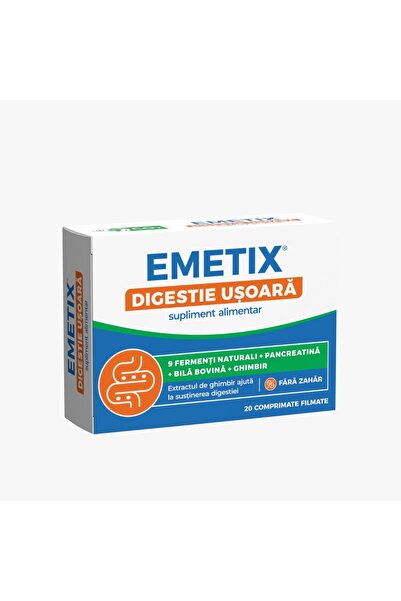 Fiterman Pharma EMETIX ΕΥΚΟΛΗ ΠΕΡΙΤΡΟΦΗ 2 συσκευασίες x 10 τεμ. γαστροανθεκτι...