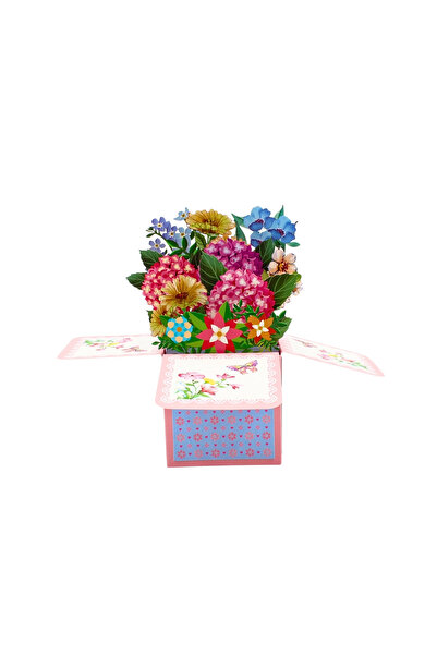 Gift Design Magic Pop-Ups Paper Decoration Wild Flowers