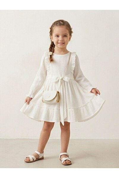 Cherrys Bebek Συμμετρικό φόρεμα με βολάν