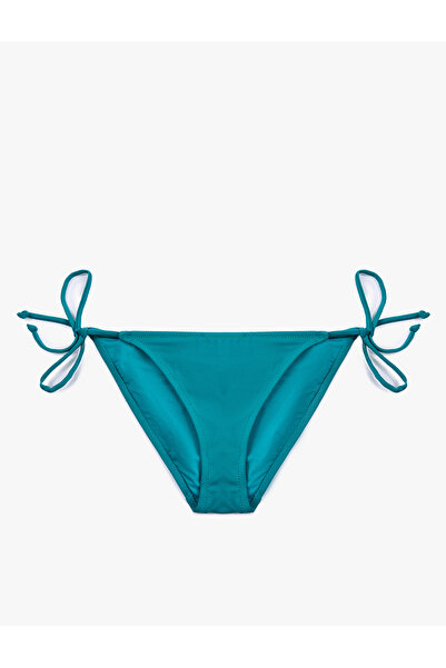 Koton Drawstring Bikini Bottom with Tie Sides