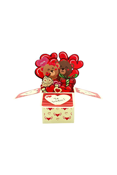 Gift Design Μαγικά Αναδυόμενα Χάρτινα Αρκουδάκια Διακόσμησης