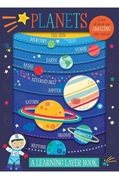 North Parade Publishing Learning Layer Board Book - Planets