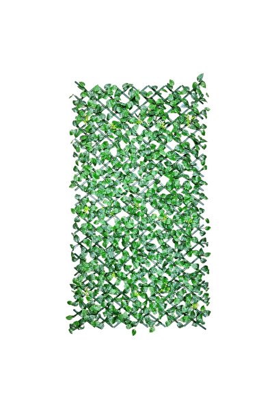 AFO Επεκτεινόμενο πάνελ πέργκολας, λευκό διακοσμητικό με φύλλα και λουλούδια,...