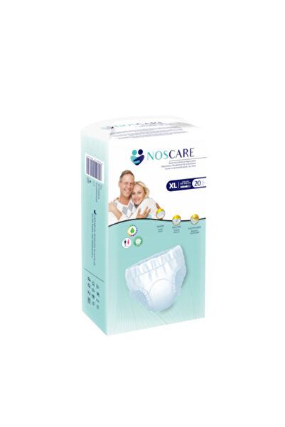 Noscare NOS CARE Scutece-chilot pentru incontinență adulți, Mărimea XL, 20 bu...