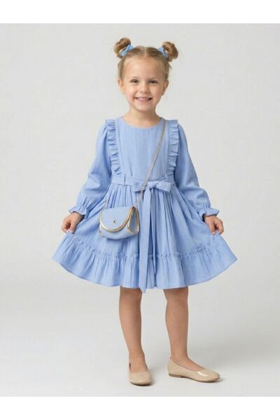 Cherrys Bebek Συμμετρικό φόρεμα με βολάν