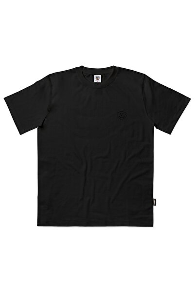 The Dudes Κλασικό T-shirt με λογότυπο προσώπου, Μαύρο, L