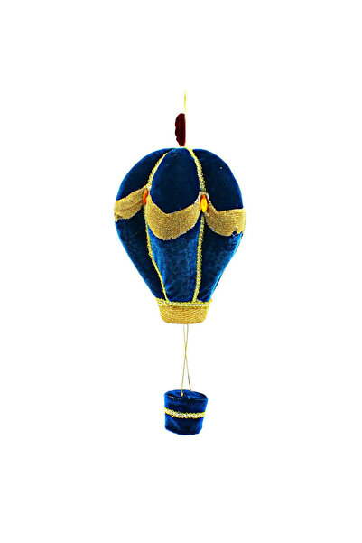 DECORIS Στολίδι - Μπλε Αερόστατο