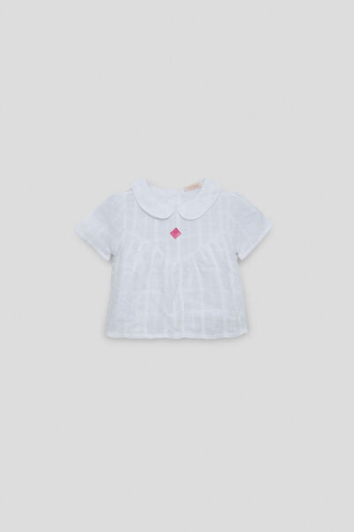 GB Baby Baby Girl White Blouse