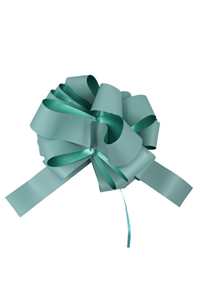 BRIZZOLARI Γιγάντιος αυτοδετός φιόγκος δώρου 35 εκ. τιρκουάζ