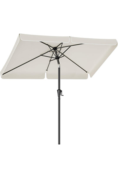 SONGMICS Ομπρέλα Κήπου 300x200 εκ., UPF 50+, 30 °   ανακλινόμενο αμφότερα στι...