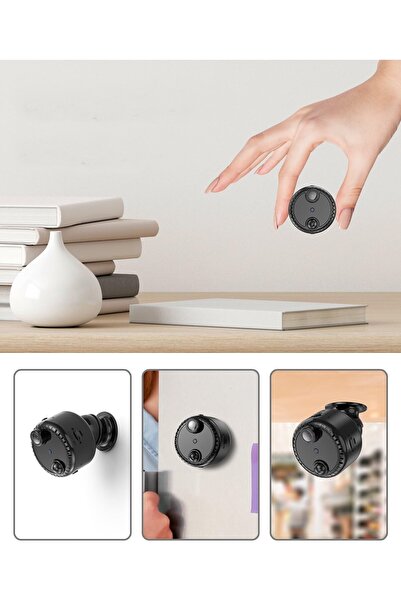 Secumore S43 4K Pır Sensörlü Mini Wi-Fi Güvenlik Kamerası
