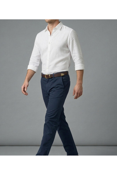 Livize Ανδρική ζώνη από 100% γνήσιο δέρμα με αντίκες μεταλλικές διασταυρώσεις...