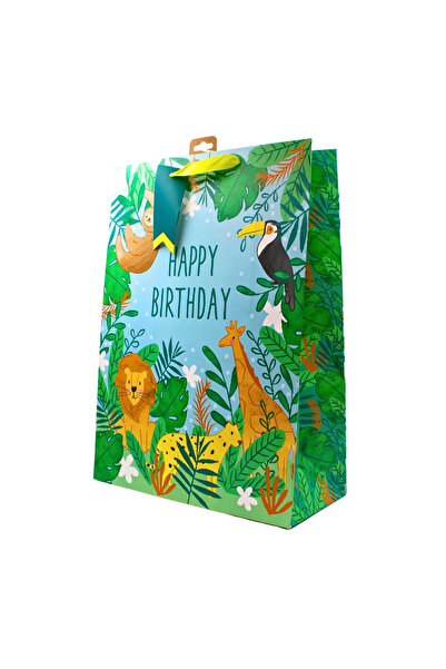 Eurowrap Clairefontaine XL Τσάντα Δώρου Ζούγκλας