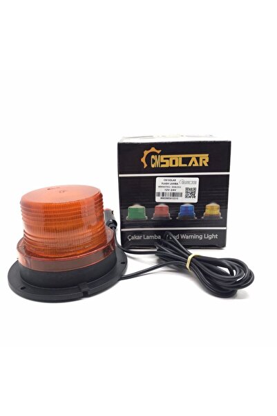 Empressco Cmsolar Mıknatıslı Çakar Tepe Lambası Sarı 12v - 24v Tüm Araçlar Için