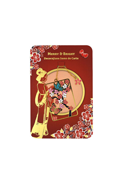 Gift Design Semn de carte, copac cu fluturi, colecția Zen