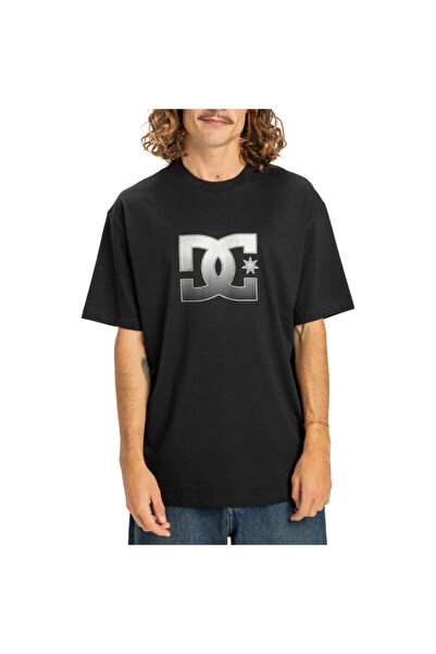 DC Αστραφτερό Ανακλαστικό Μπλουζάκι Μαύρο XXL