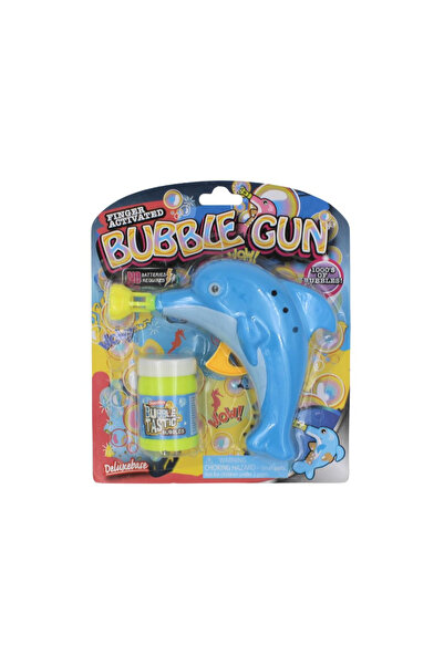 Deluxebase Πιστόλι Φυσαλίδων Δελφίνι Πιστόλι Σαπουνόφουσκας