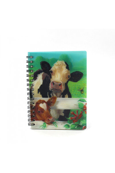 Deluxebase 3D Σπιράλ Τετράδιο Ζωολογικού Κήπου: Μέλισσες και Αγελάδες