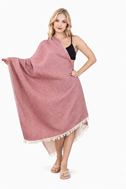 DRESSY LIFE Απλή πετσέτα Peshtemal, πετσέτα παραλίας από μουσελίνα