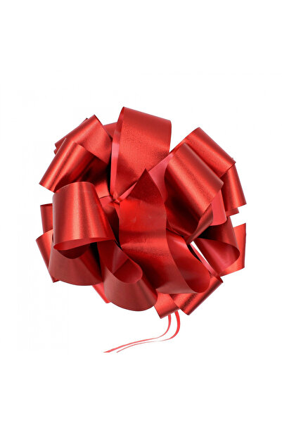 BRIZZOLARI Κόκκινος φιόγκος δώρου 35 εκατοστών, για δέσιμο μόνος του.