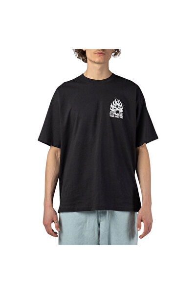 Vans Μπλουζάκι  "OFF THE WALL FEVER " Μαύρο L