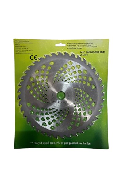 Movidic Δίσκος Χορτοκοπτικού MVD 255mm, 40 Δόντια, Ατσάλι Υψηλής Ποιότητας