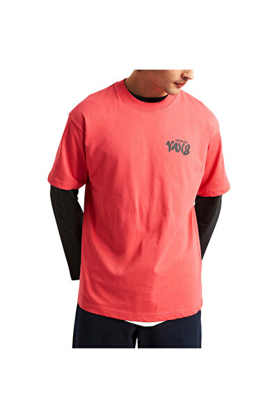 Vans REPEAR SAM LOOSE TEE CRIMSON HAZE XL