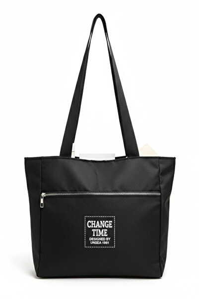 TOFİSA Γυναικεία Μαύρη Τσάντα Ώμου - 28266-ΜΑΥΡΟ