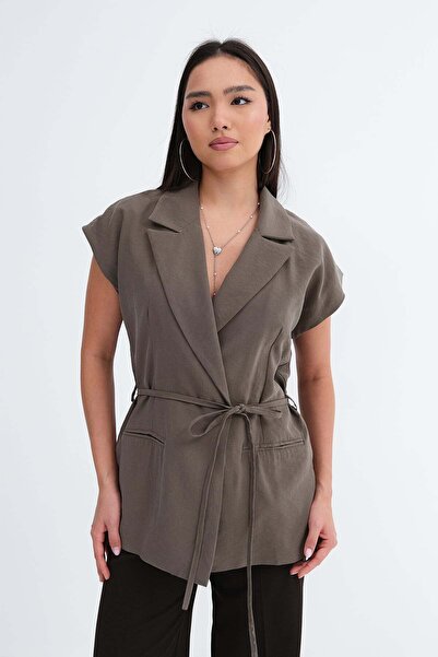 Addax Tied Modal Vest C8021