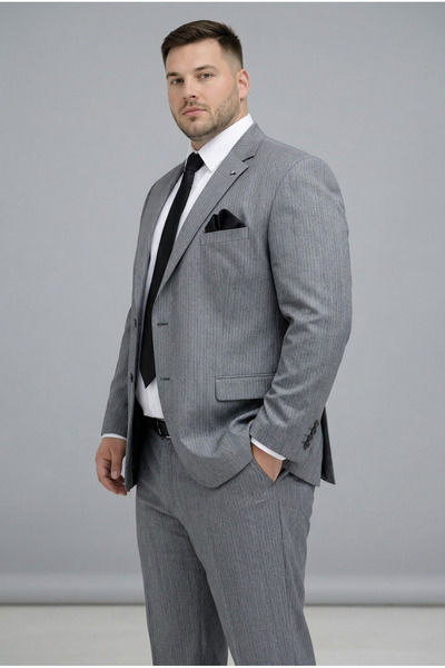 AtlasGiyim Men's Classic Cut Battal 4 Drop Suit