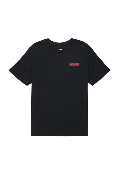 Salty Crew Μπλουζάκι SS με σχέδιο νέον, μαύρο, L