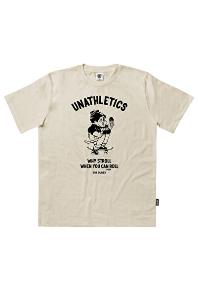 The Dudes Φατ Μπόι Κλασικό Στάνταρ Τι-σερτ Αλμονδίγου Χρώματος Γάλακτος Αμυγδ...