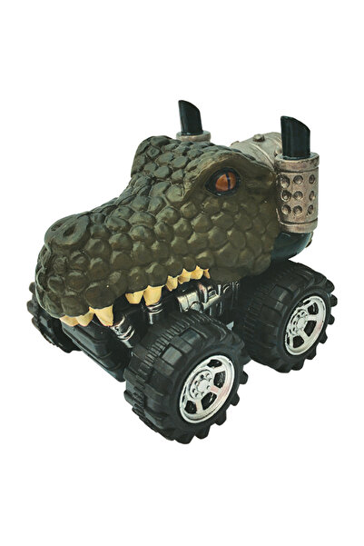 Deluxebase Πολύχρωμο αυτοκινητάκι κροκόδειλος με μηχανισμό τριβής