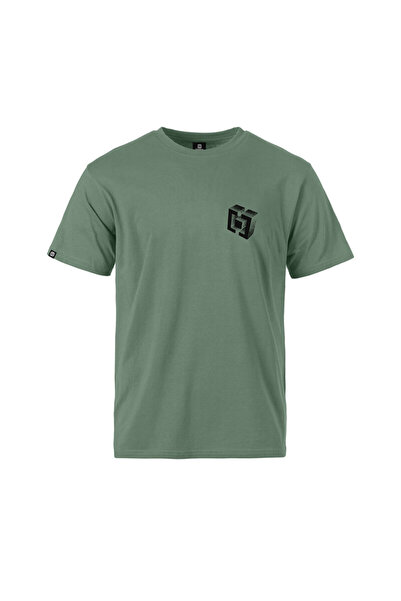 Horsefeathers Μπλουζάκι BLOCKS Πράσινο Παγόβουνο Μ