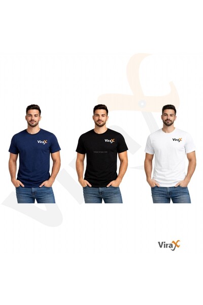 virajx Sporcu Tişört - Fitness & Antrenman Giyim - Pamuklu