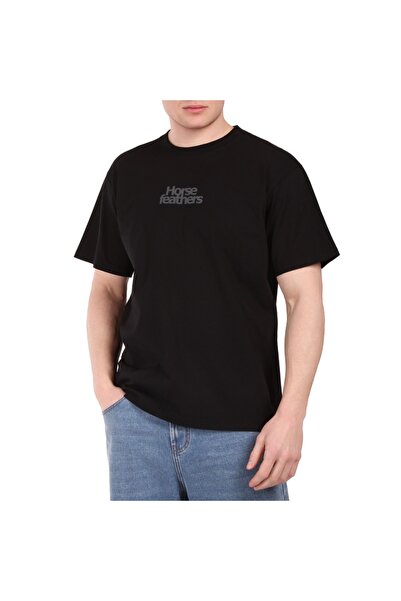 Horsefeathers Στρικτό Μπλουζάκι Μαύρο L