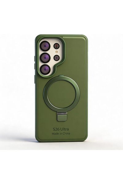 CROWNYX حافظة Aegis GripStand Pro متوافقة مع MagSafe لهاتف سامسونج جالاكسي S2...