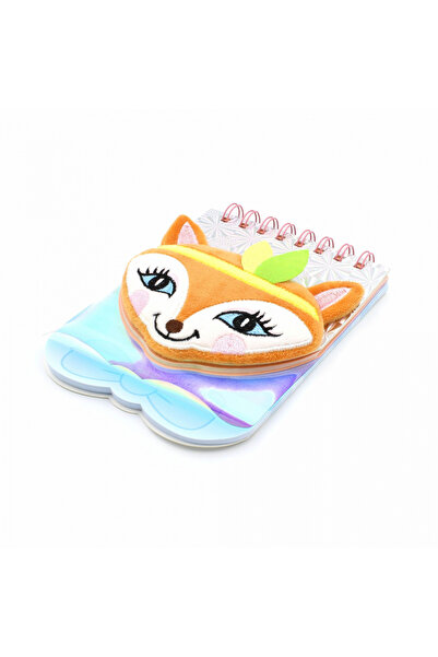 Gift Design Caiet, 3D, Vulpe multicoloră, 80 de pagini