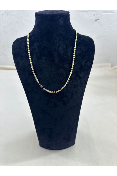 ByBest Beauty Xuping Gold Color Disc Necklace Round Plate Chain Women's Necklace