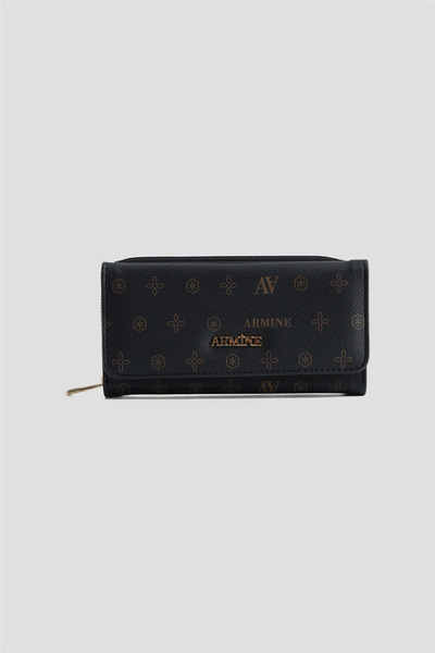 Armine Wallet Printed 25Yd7013 Black