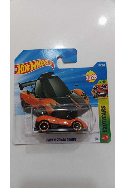 HOT WHEELS Pagani Zonda CİNQUE Turuncu