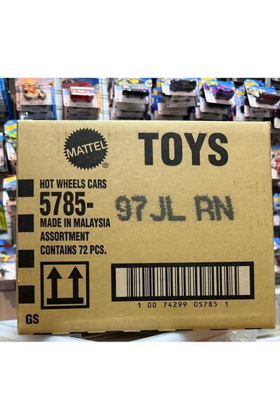 HOT WHEELS Kısa Karton 72'li Kutu 5785-97JLRN