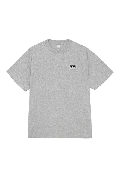 Obey EYES 3 TEE Γκρι μελανζέ M