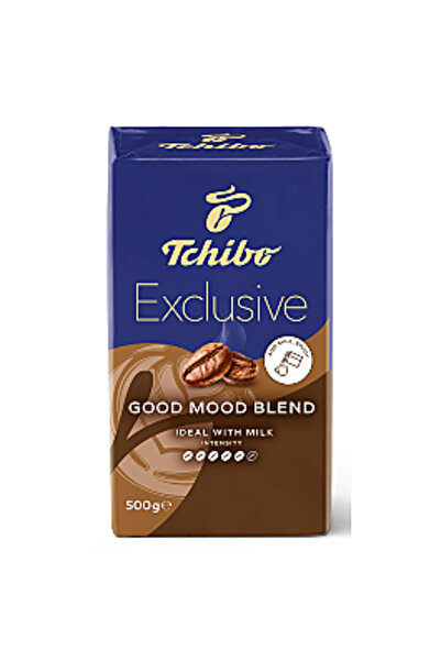 Tchibo Amestec Exclusiv de Cafea Măcinată pentru o stare de spirit bună, 500 g
